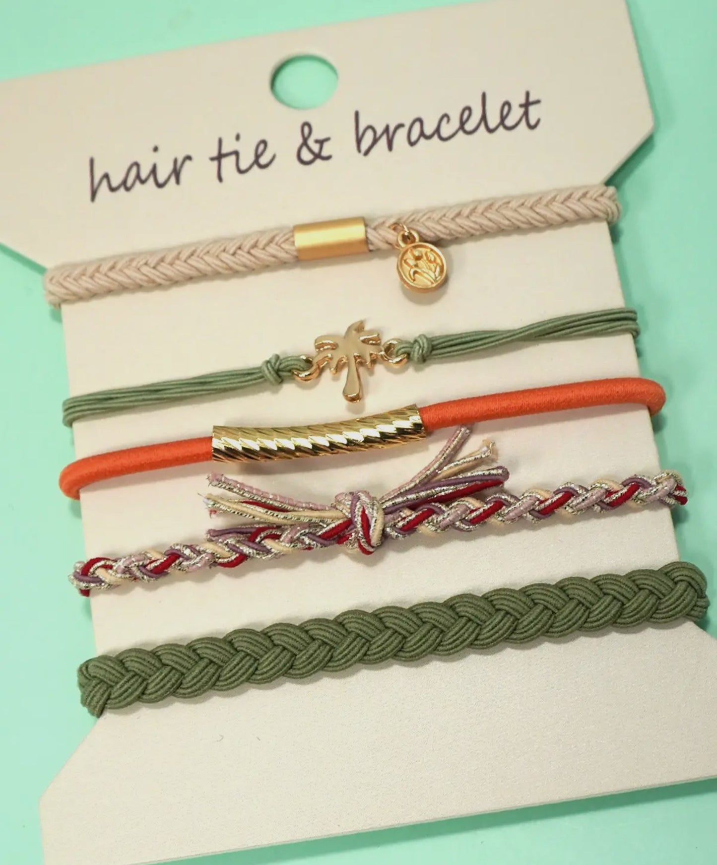 Boho Hair Tie Bracelet