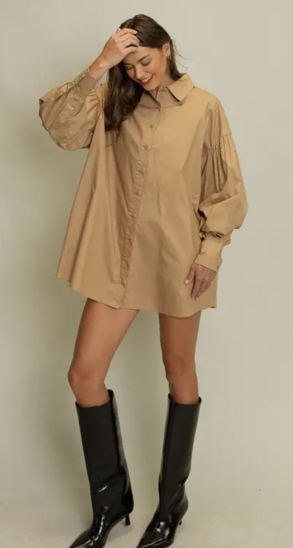 Shirt Dress* Available Only at She Blooms