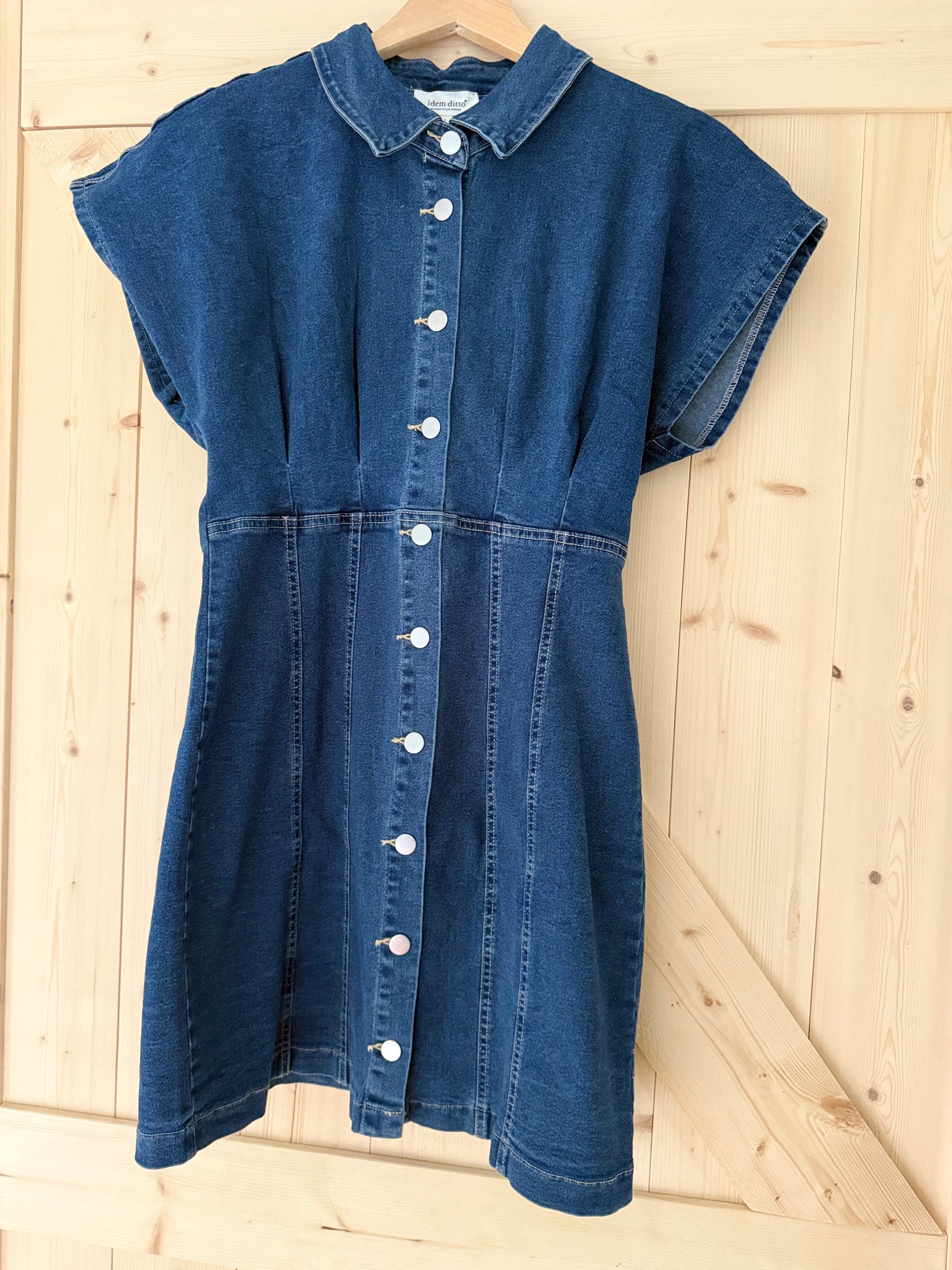 Stella Dark Wash Denim Mini