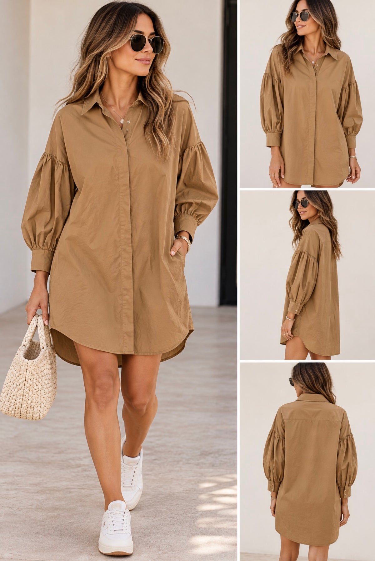 Shirt Dress* Available Only at She Blooms