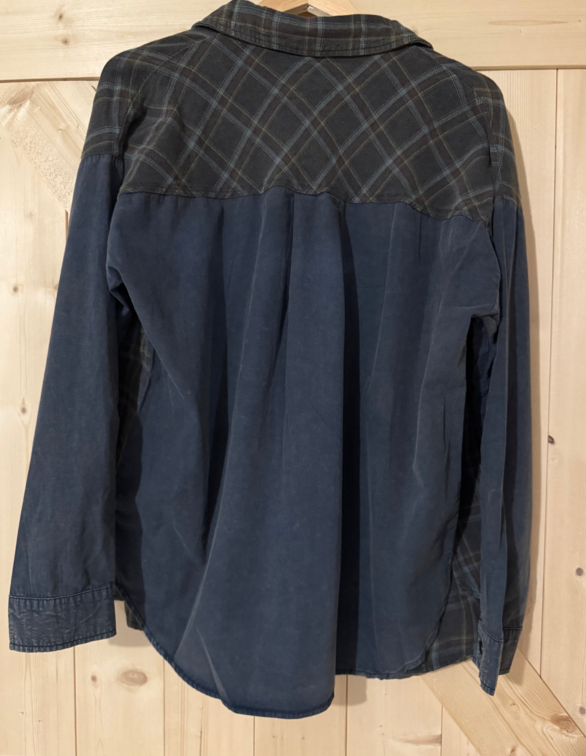 Coastal Cowgirl Plaid Chambray