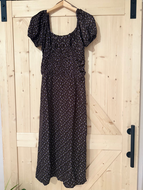 Autumn Whispers Midi Dress