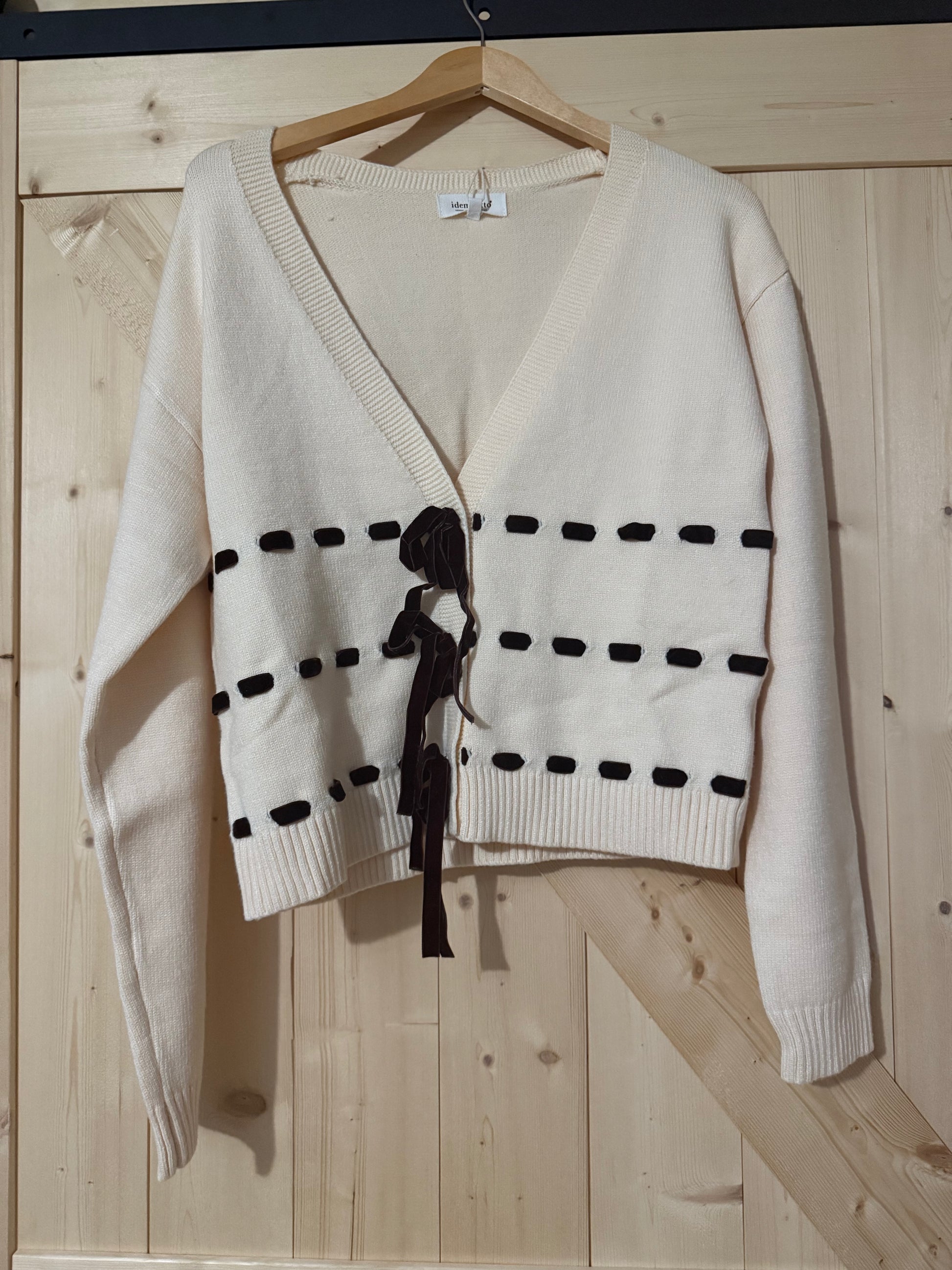 Bow Lace  Cardigan