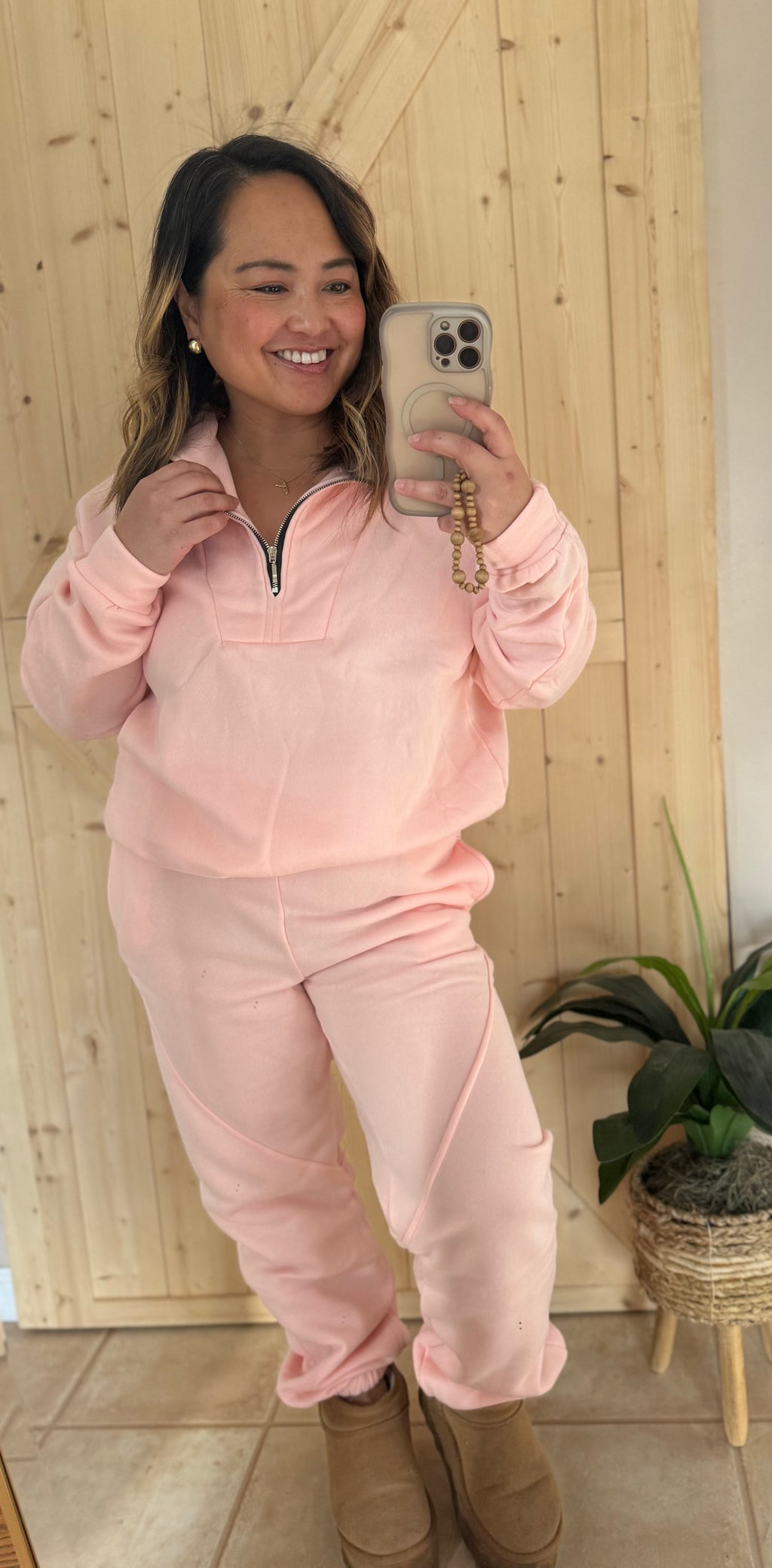 Powder Pink Lounge Set