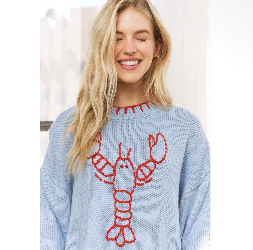 The Coastal Lobster Sweater