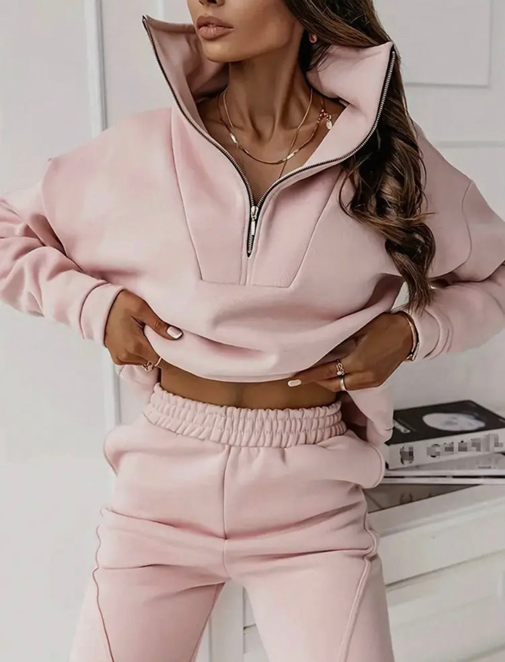 Powder Pink Lounge Set
