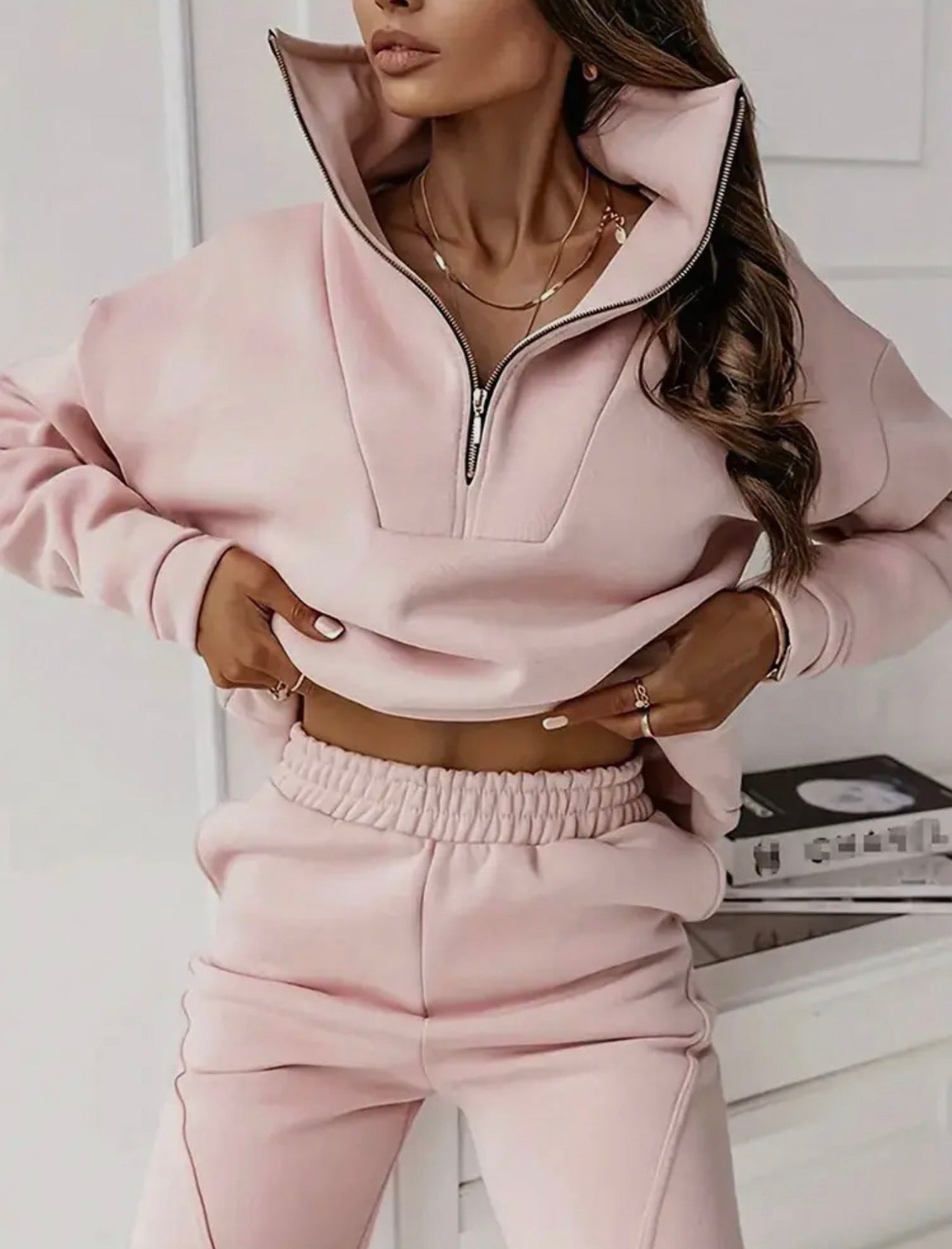 Powder Pink Lounge Set
