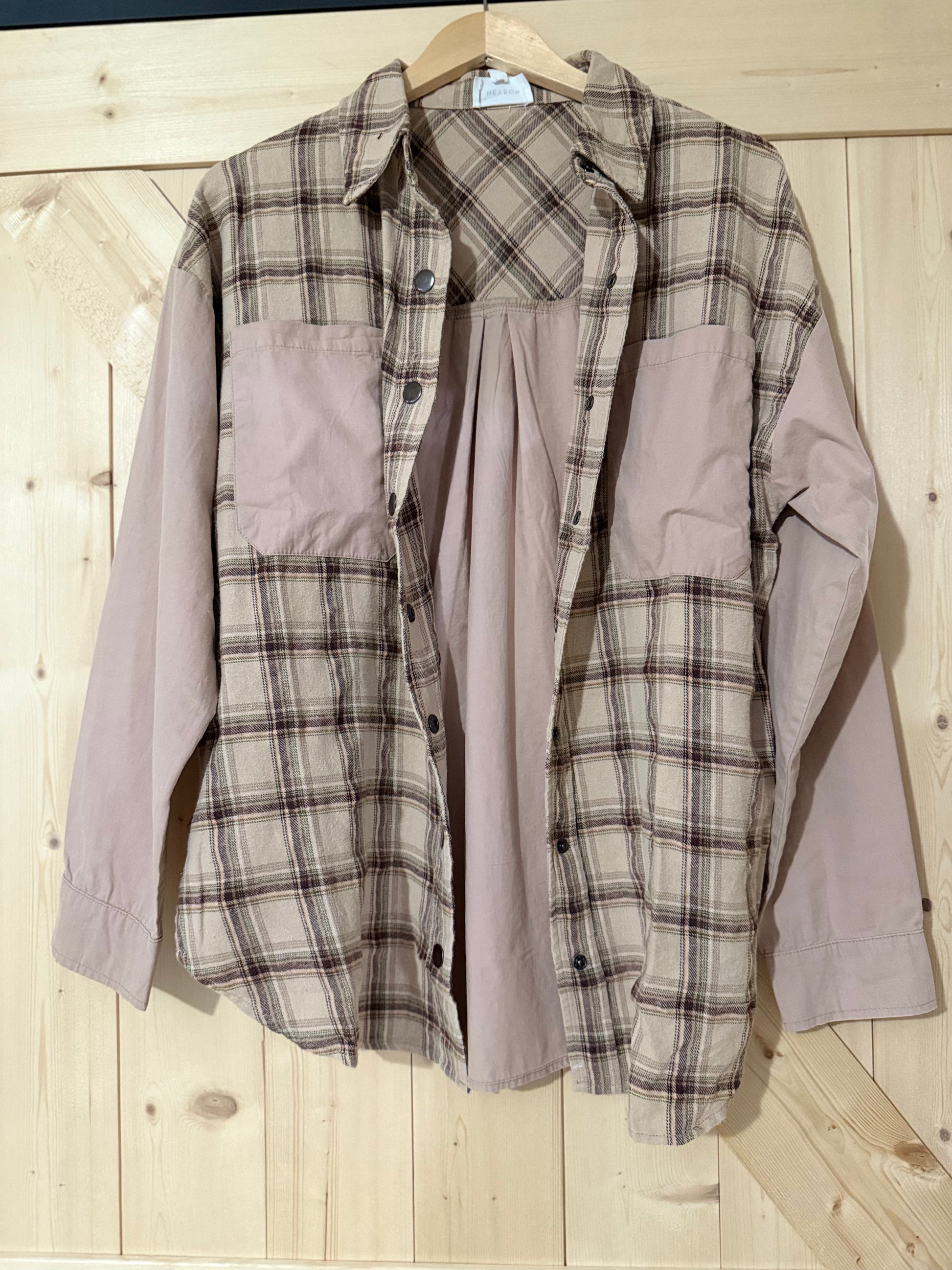 Coastal Cowgirl Brown Plaid