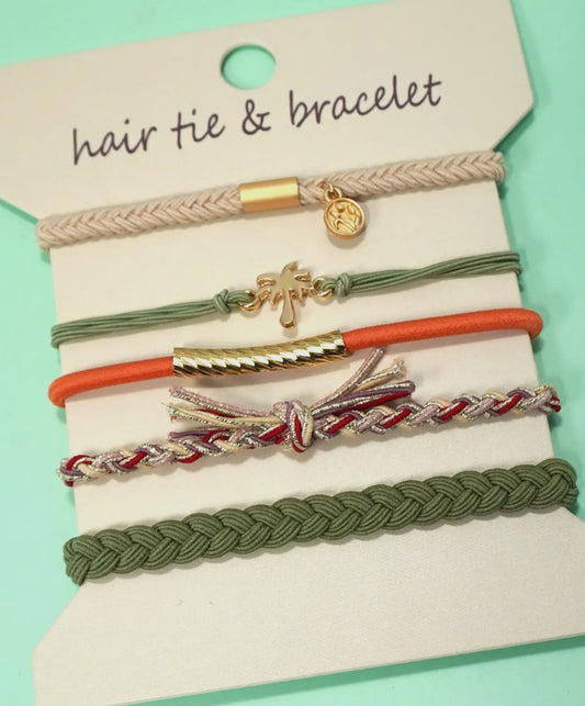 Boho Hair Tie Bracelet